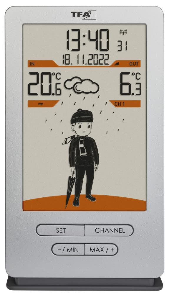 Weather Jack - Funk-Wetterstation, ohne Batterien