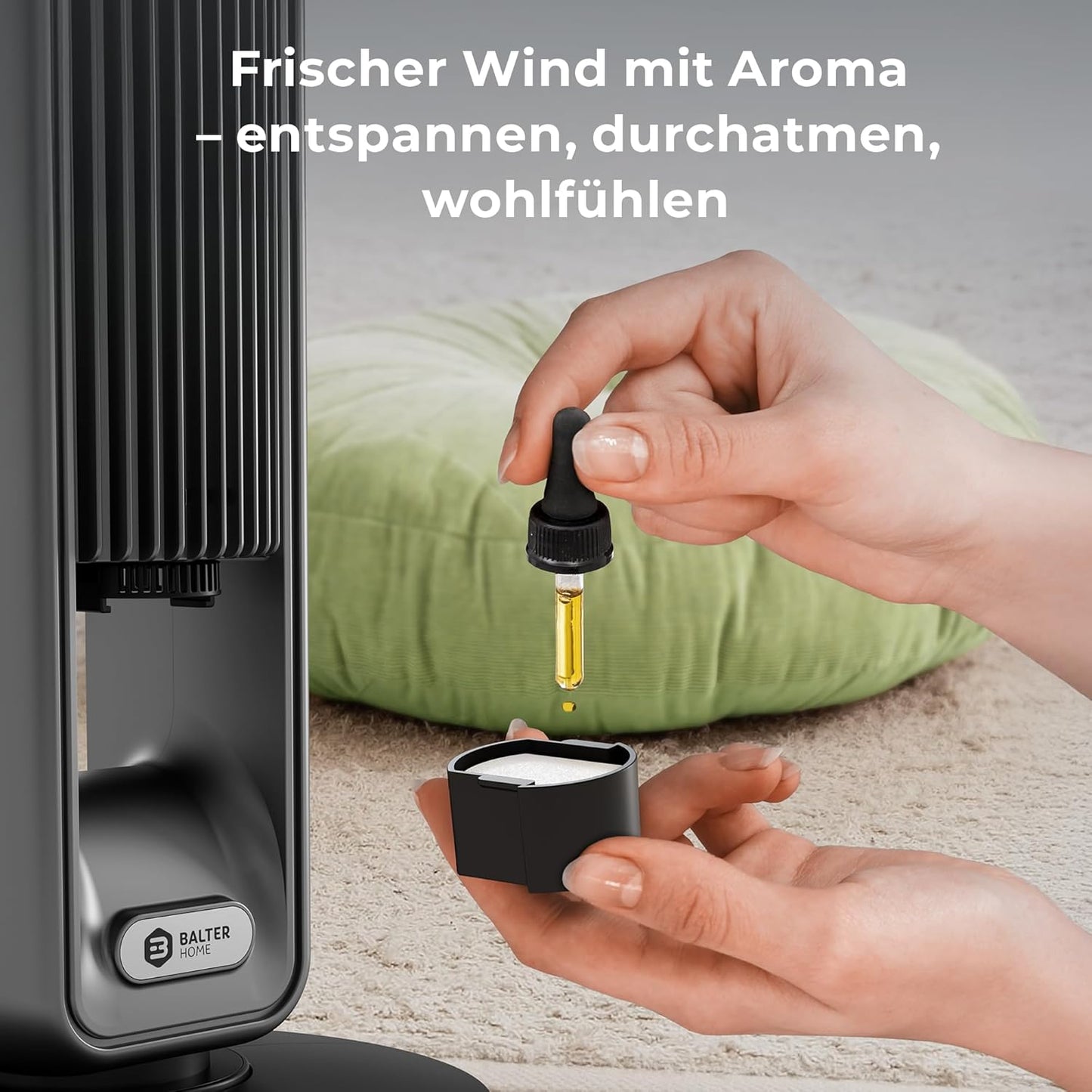 Turmventilator mit Fernbedienung und Timer, 106 CM