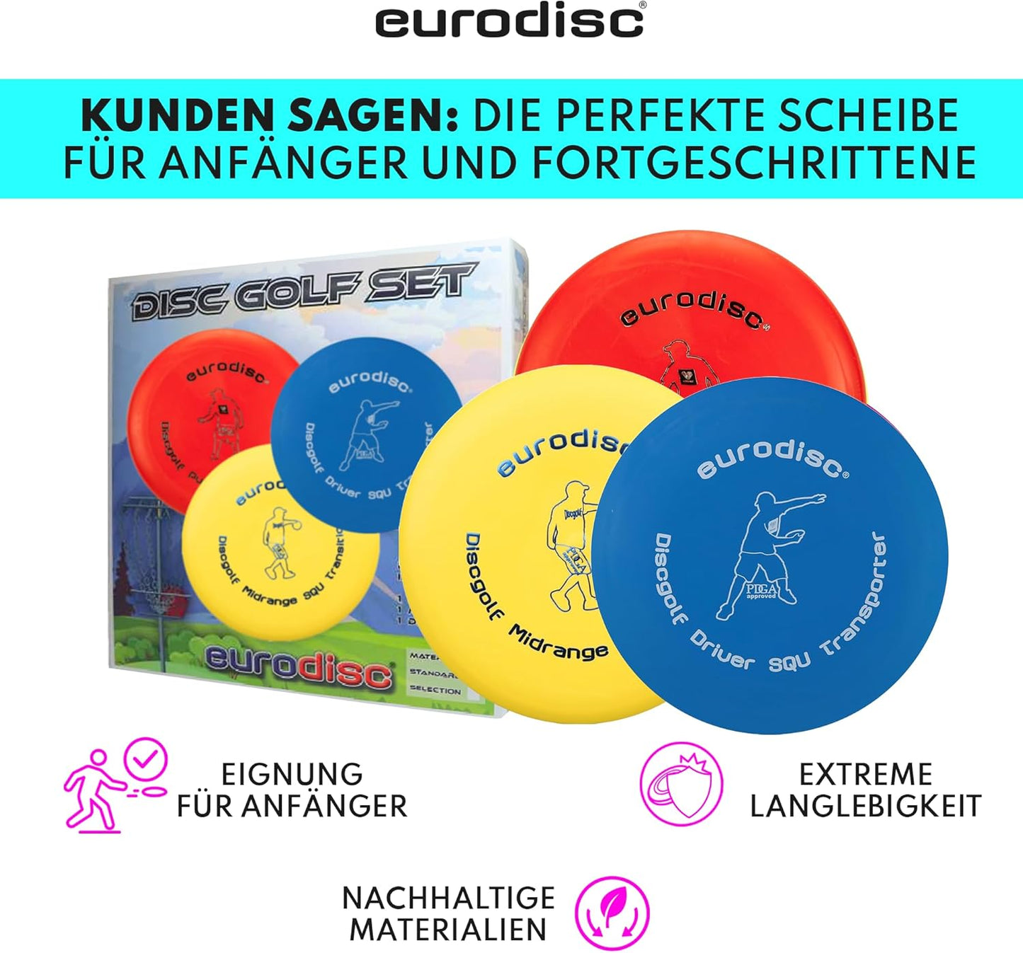 Disc-Golf Einsteiger-Set, Midrange Driver