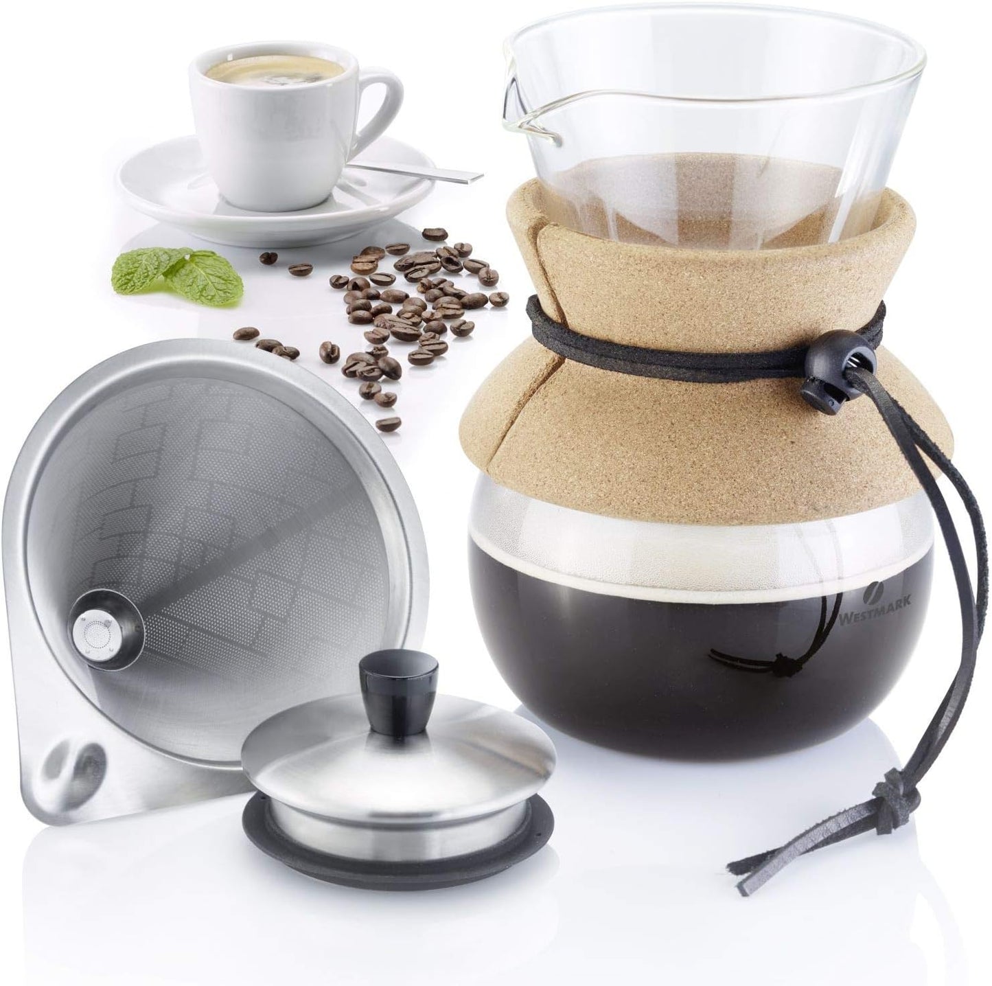 Kaffeebereiter Brasilia mit Permanentfilter, Kaffeebereiter