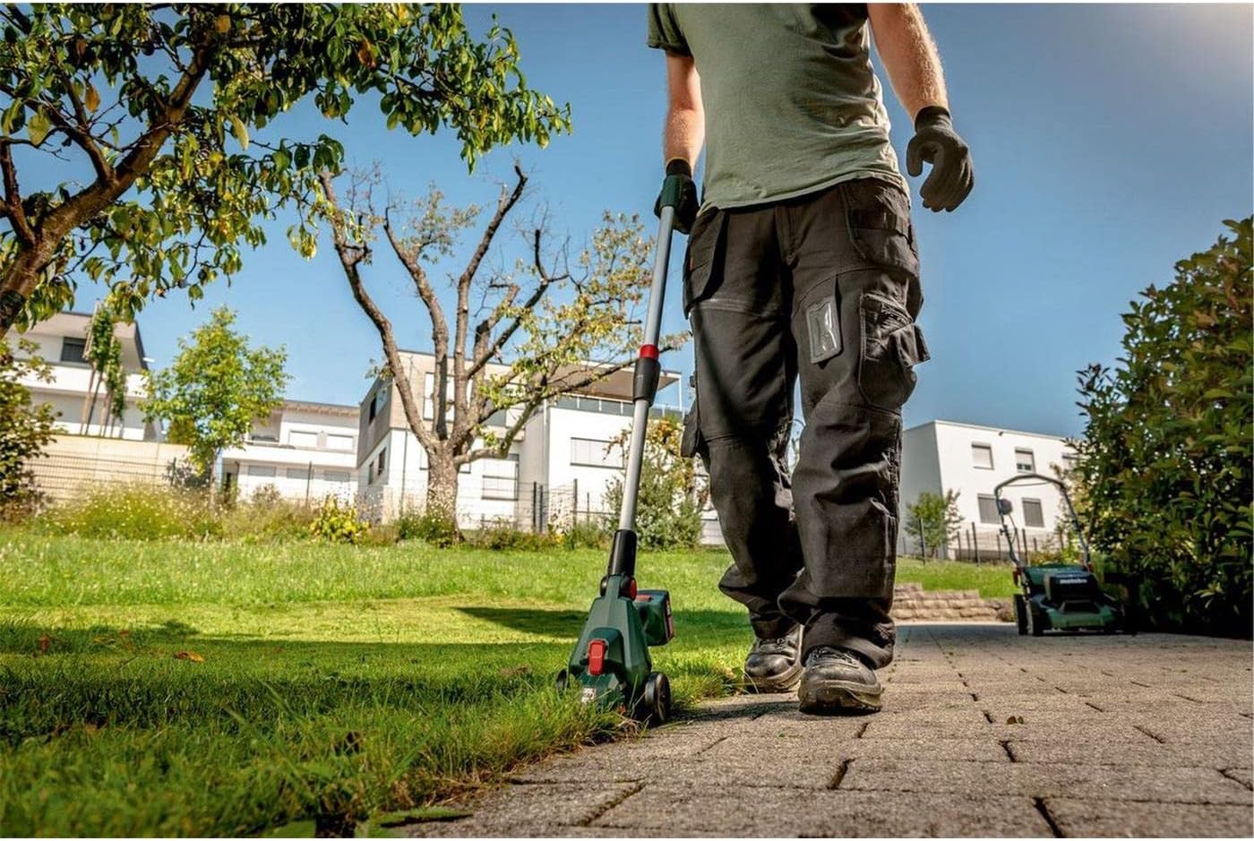Akku Gras/Strauchschere PowerMaxx SGS 12 Q, mit Strauch-/Grasmesser