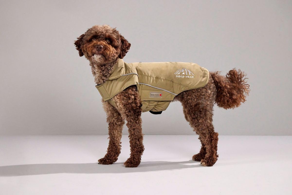 Skijacke Dogz Wear, 65 cm khakigrün