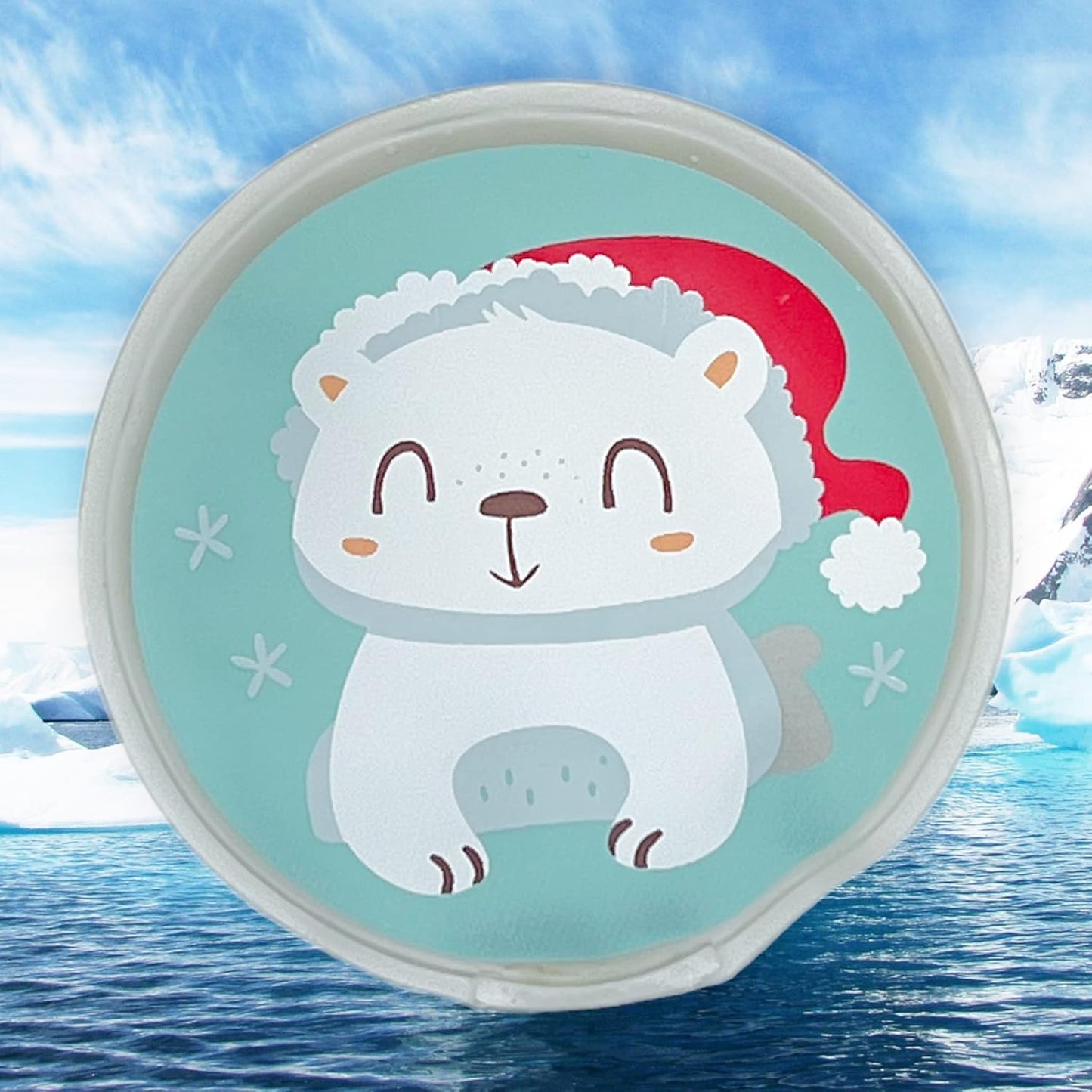 Wiederverwendbare Handwärmer-Set (4er-Pack), 4er-Set Sweet Polar Bears