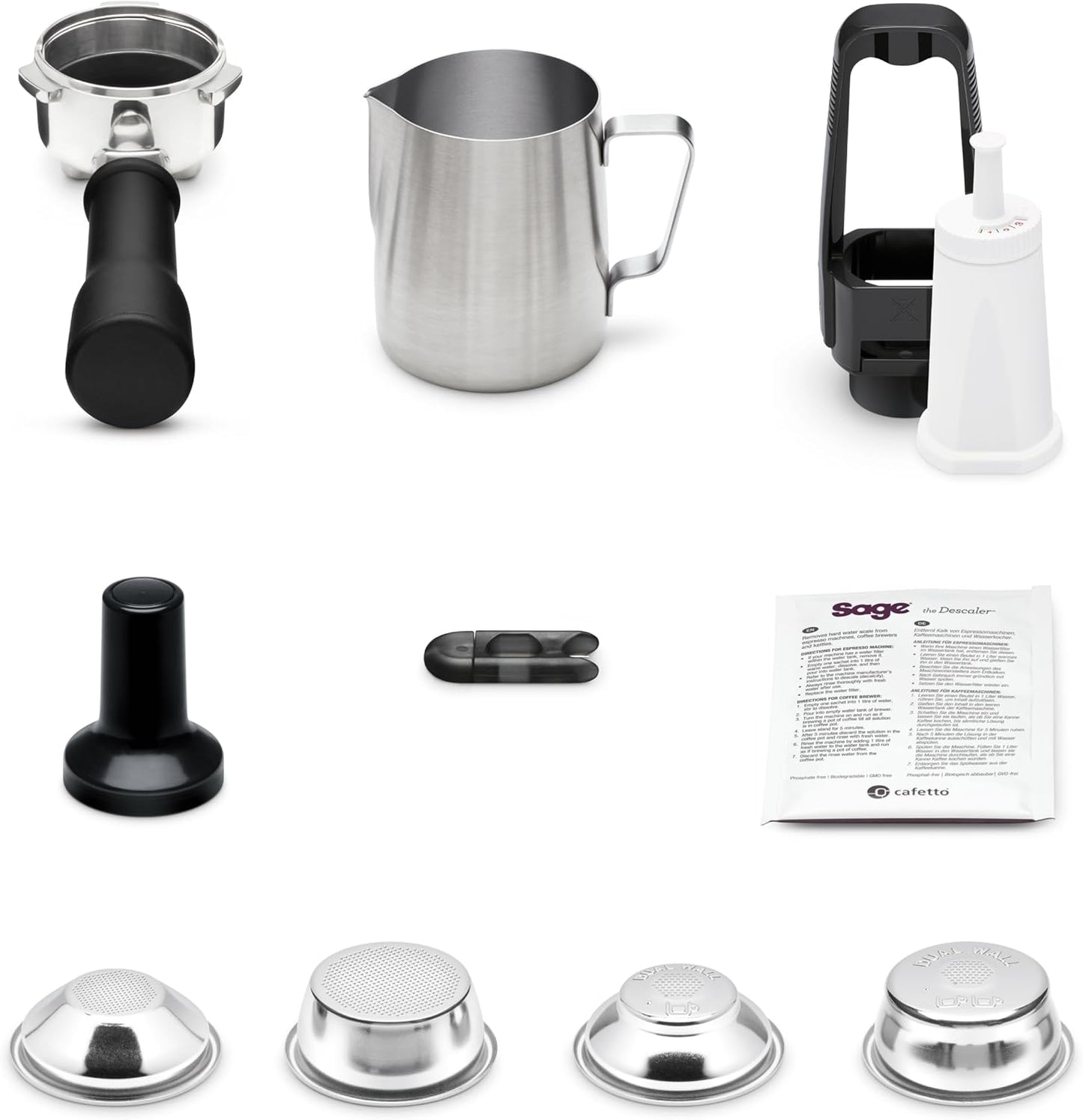 Kaffeemaschine mit automatischem Milchaufschäumer
