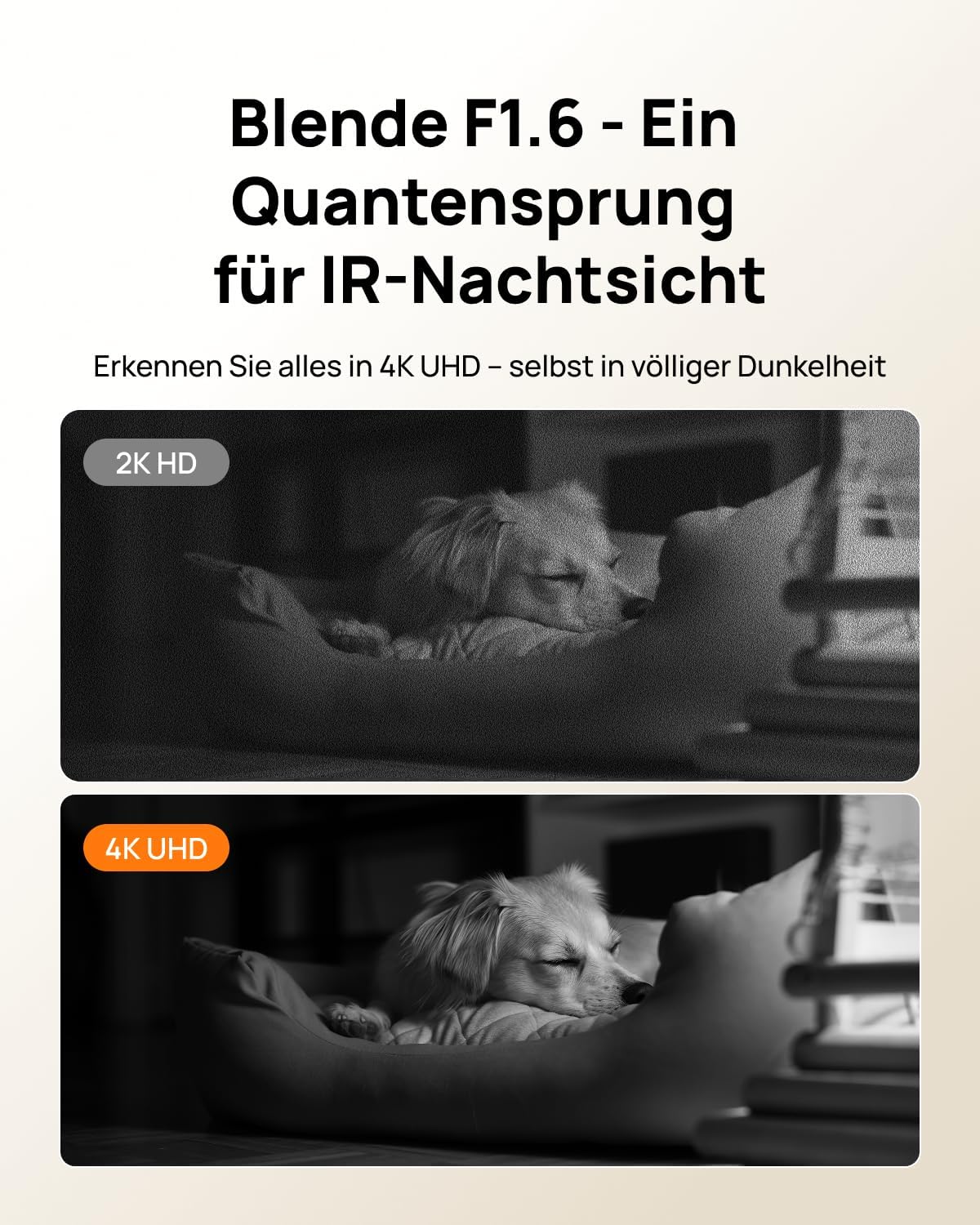 4K UHD Indoor-Überwachungskamera-Set HM1010, 4er-Pack, 4K 360° PT AI Cam - 4 Pack