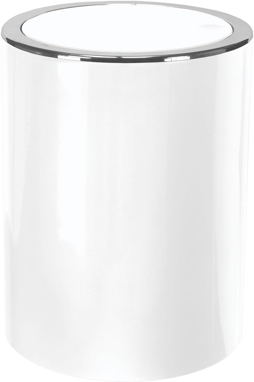 Kosmetikeimer Clap, Länge 19 cm x Breite 19 cm x Höhe 24,5 cm Weiß