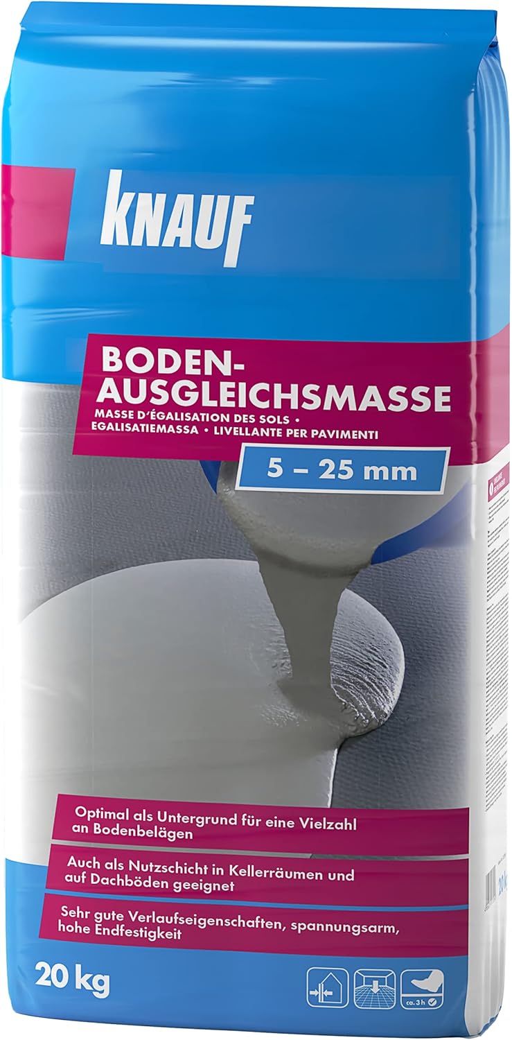 Bodenausgleichsmasse 20 kg, innen/aussen Estrich