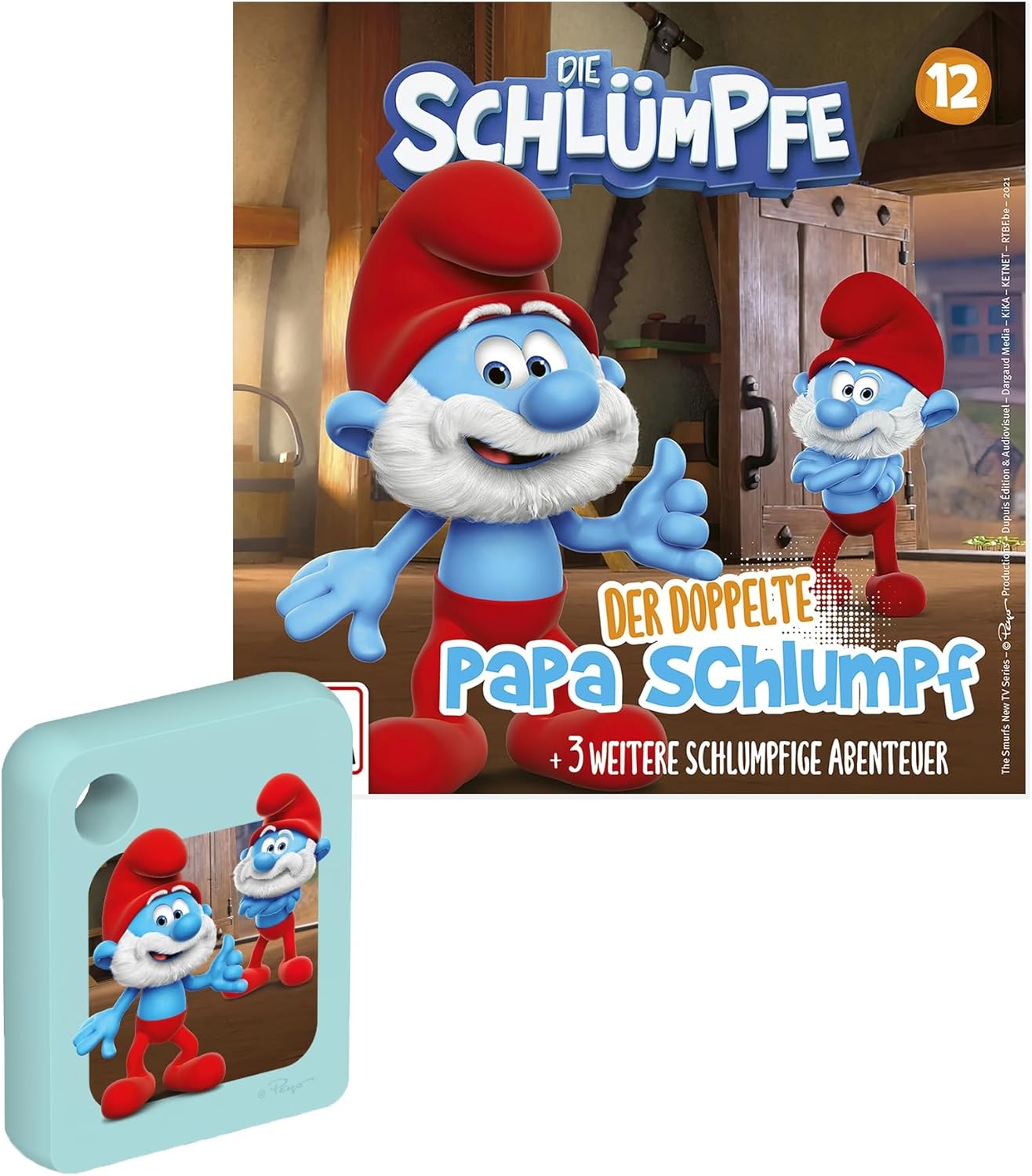 Kinder Musik- und Hörspielplayer, Bundle "Die Schlümpfe"