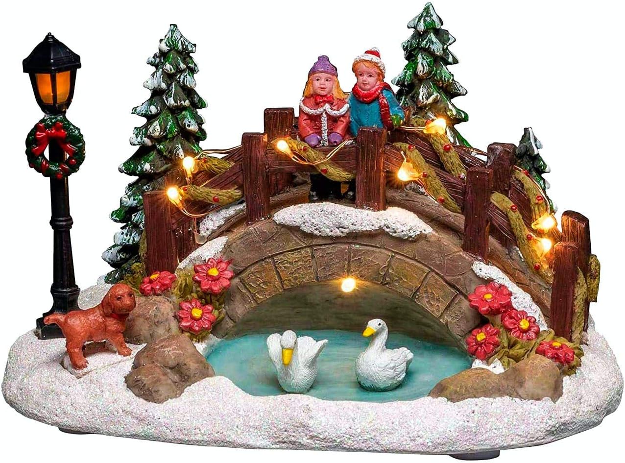 LED-Weihnachtsdekoration, Teich