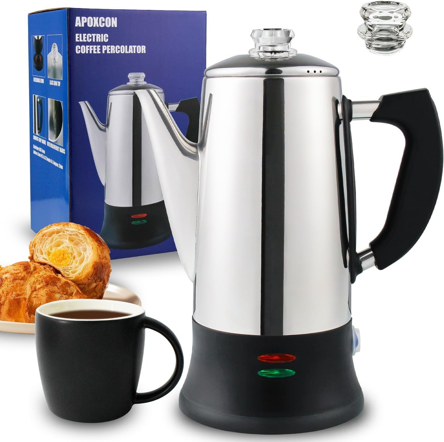 Elektrischer Kaffee-Perkolator