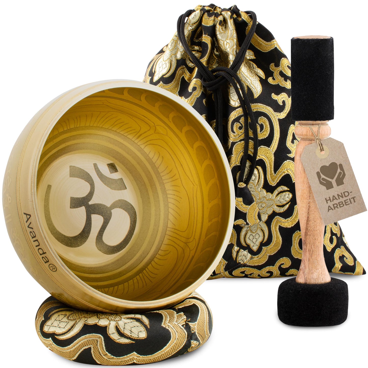 Klangschalen-Set für Meditation und Yoga