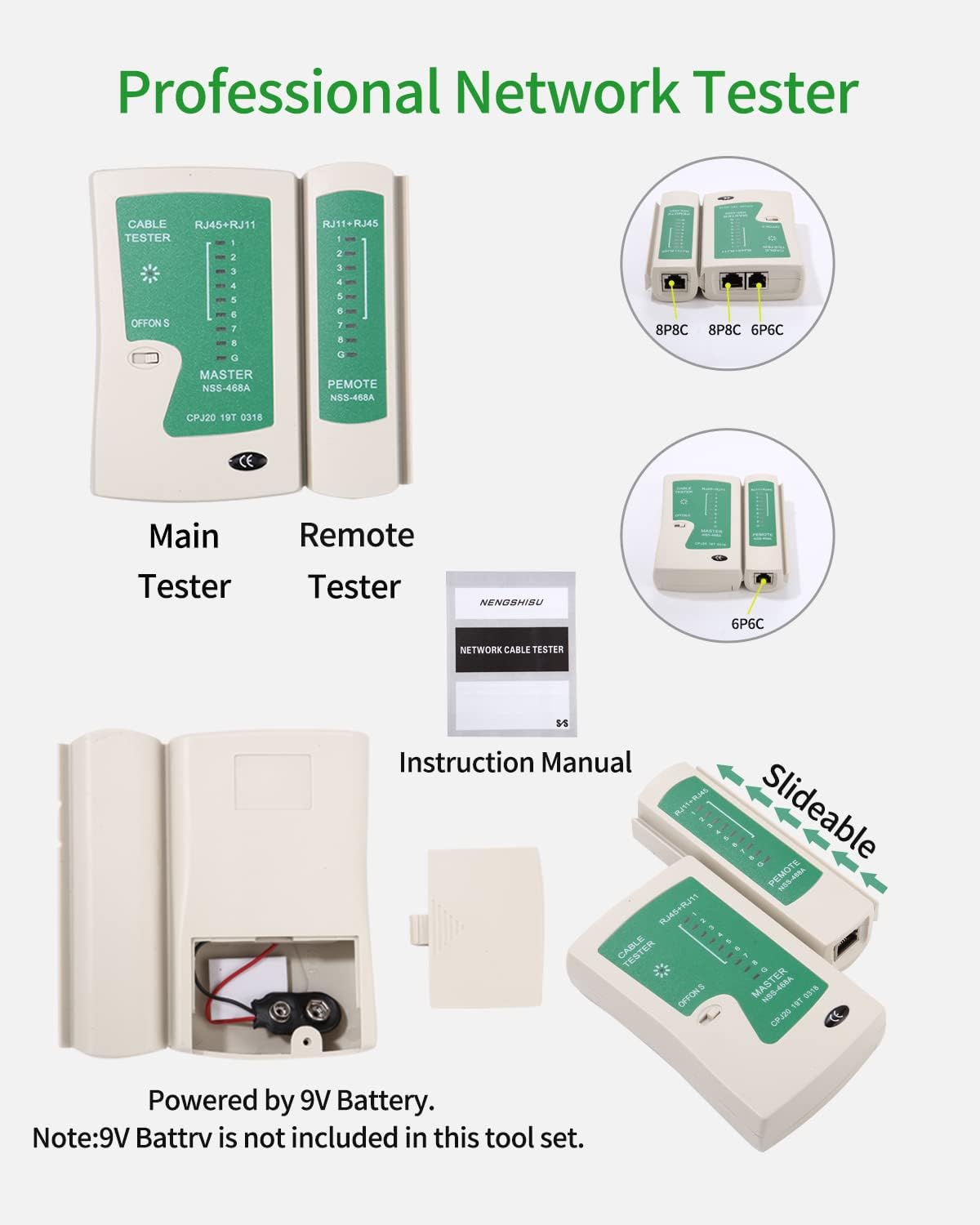 Network Tool Set, 12IN1