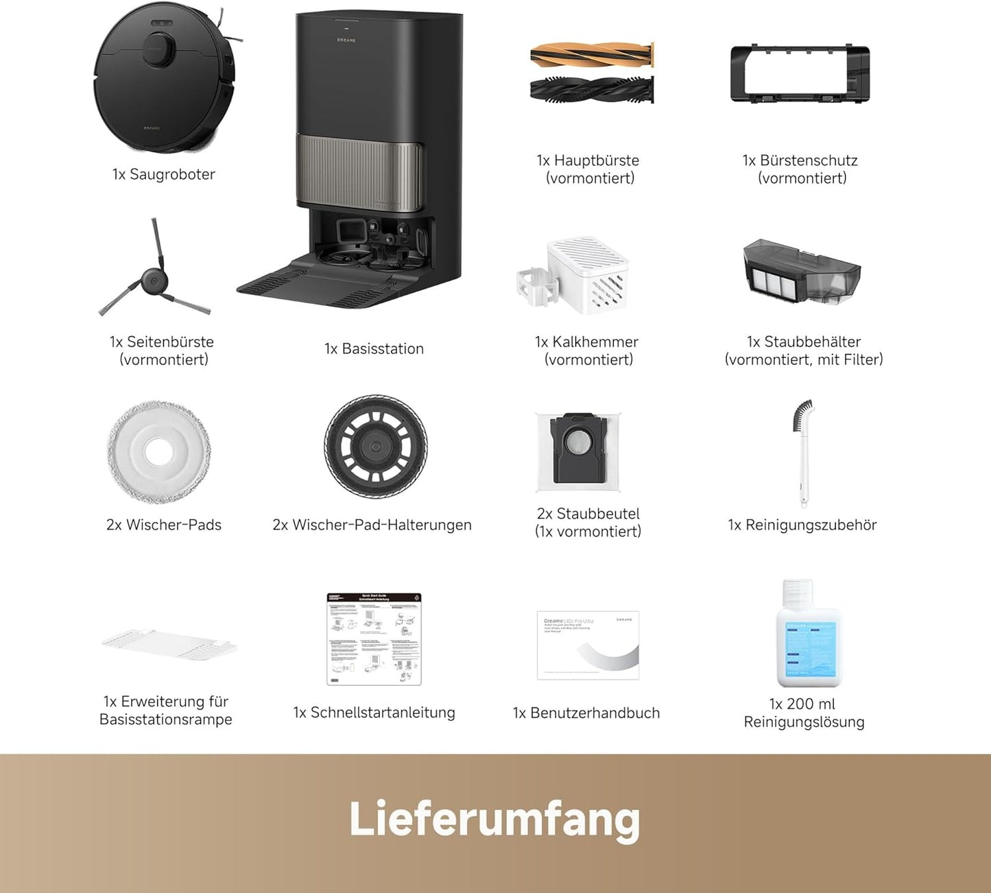 Saugroboter L40s Pro Ultra mit Wischfunktion, L40s Pro Ultra