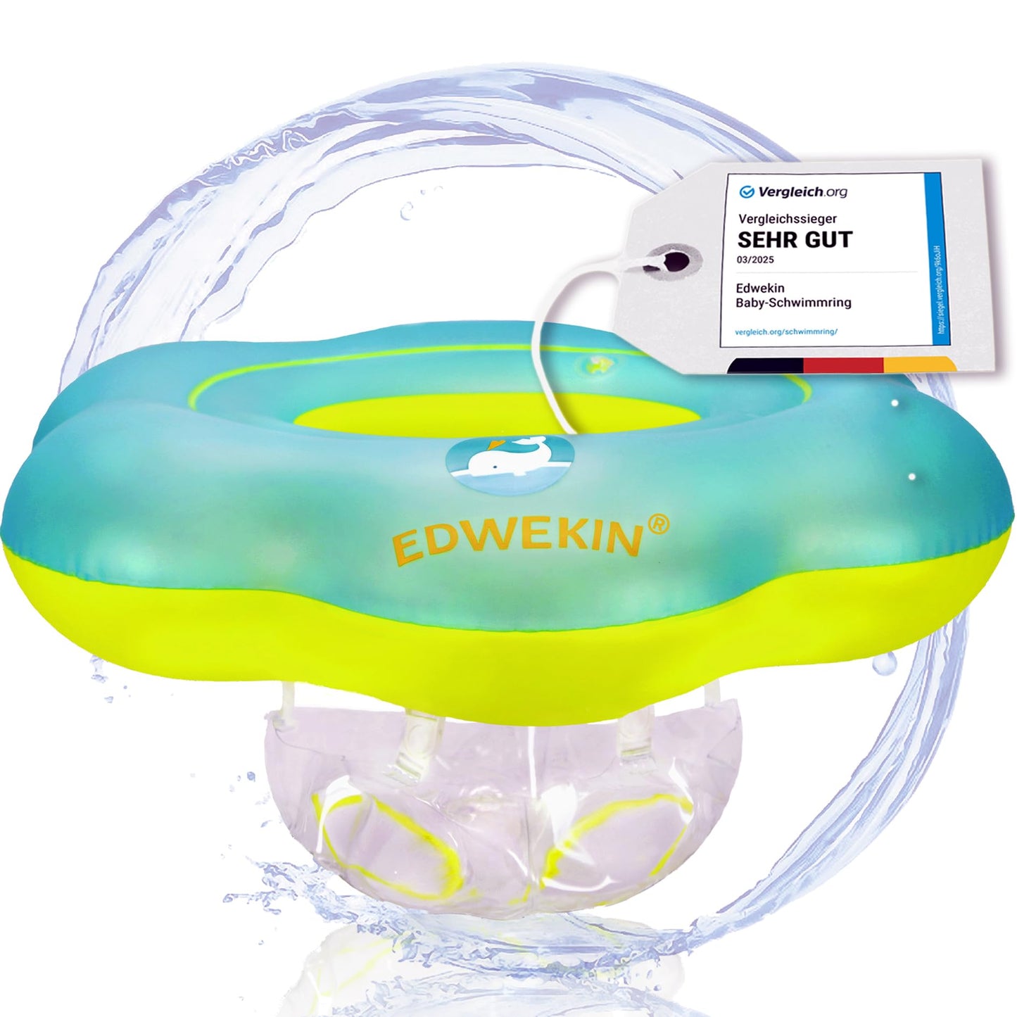 Baby-Schwimmring ab 6 Monate bis 3 Jahre, Toni