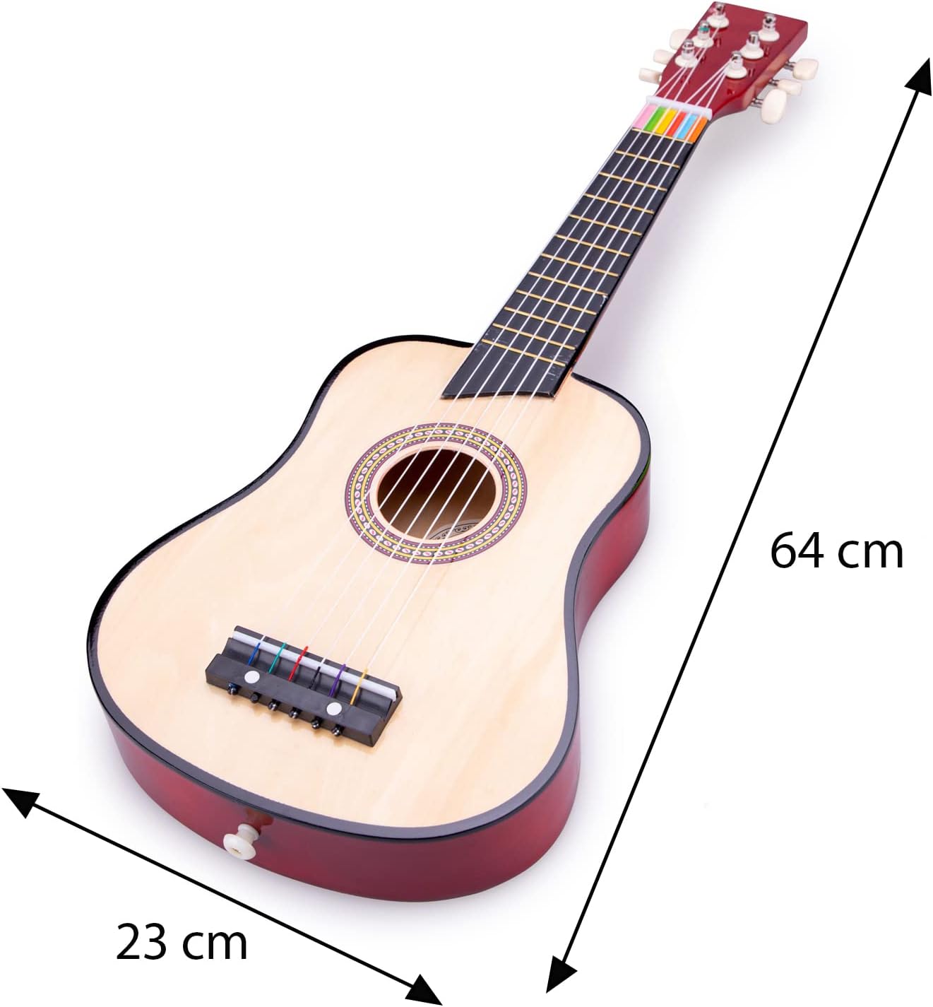 Gitarre für Kinder, Deluxe - Naturel