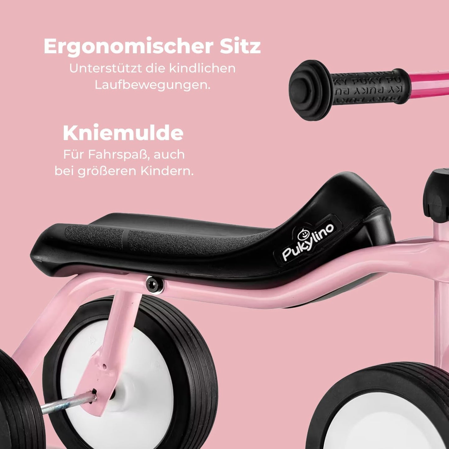 Laufrad für Kleinkinder ab 1 Jahr, Rosa