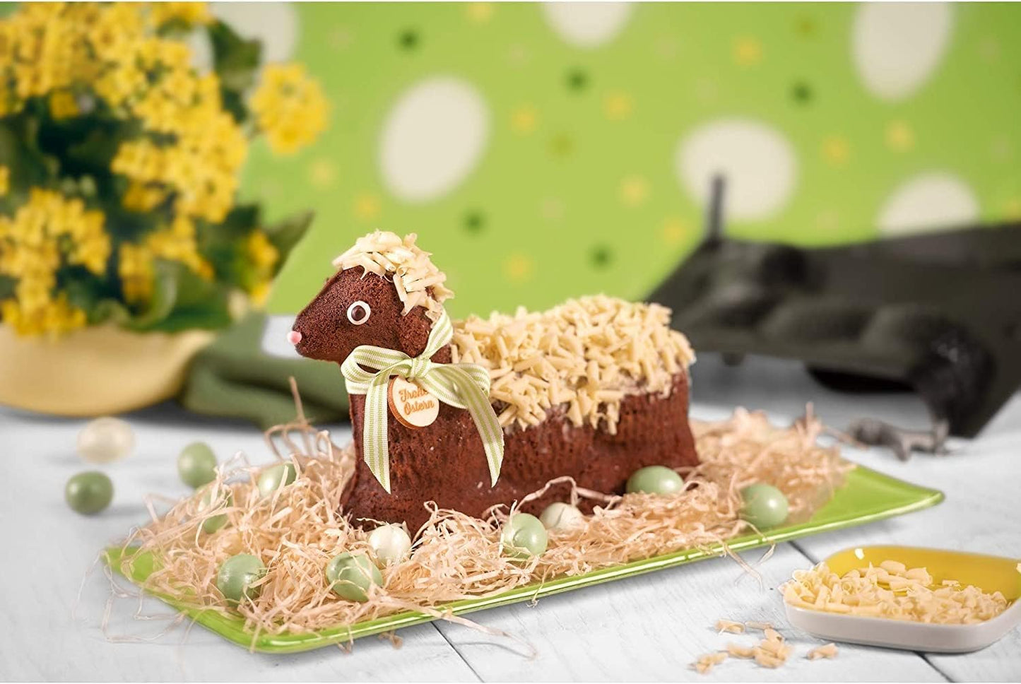 2er-Set Osterbackformen Hase & Lamm, Hase & Lamm