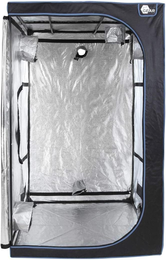Growzelt Plantsville, 120x120x200 Cm / Schwarz