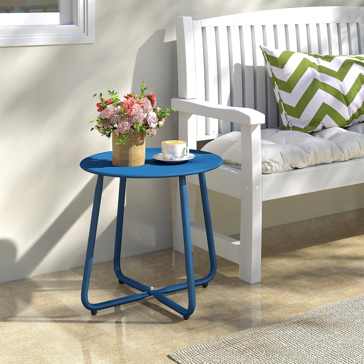 Kleiner Balkontisch, Navy Blau