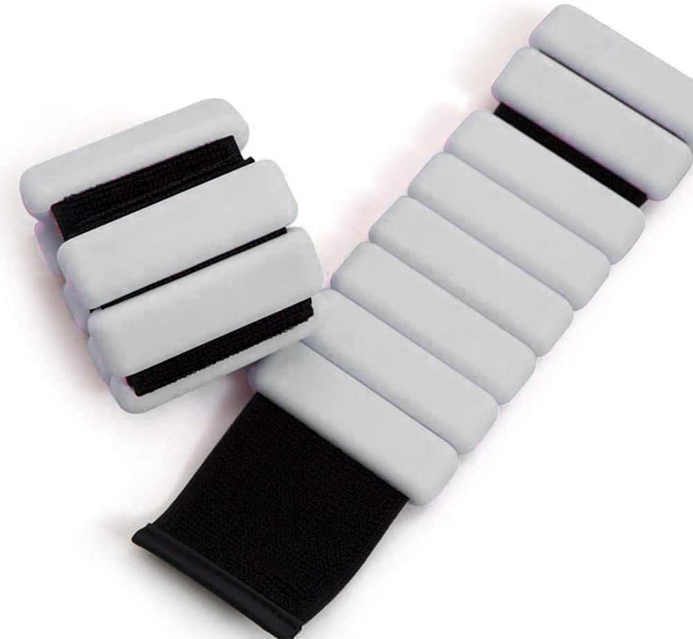 2er-Set Handgelenk- und Knöchelgewichte, grey