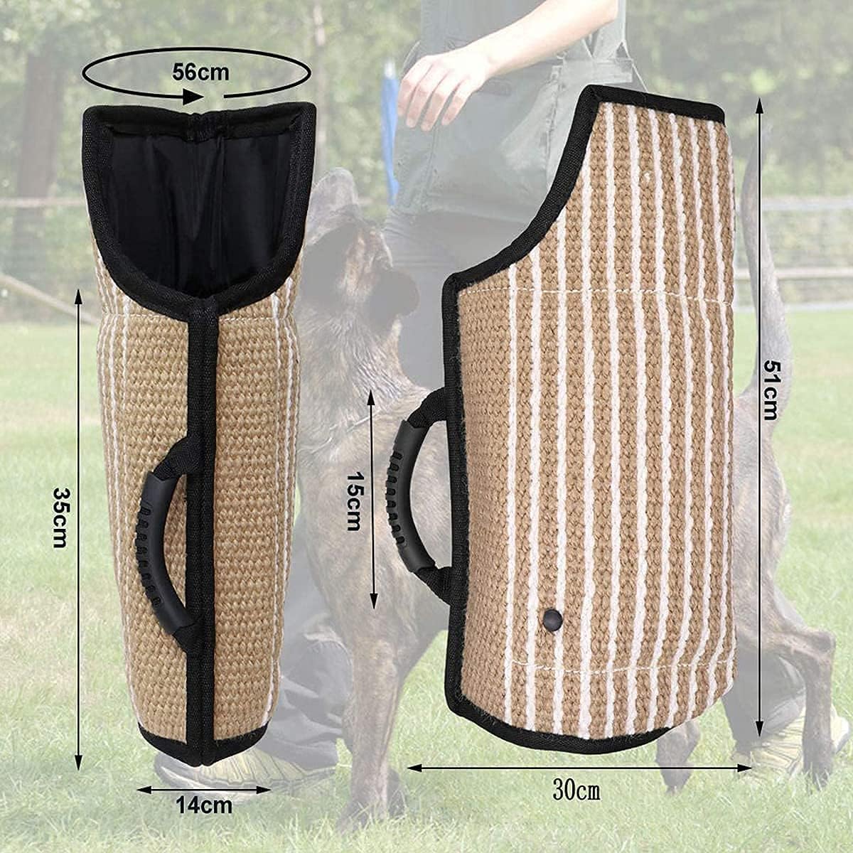 Hunde-Trainingsbeissarm aus Jute