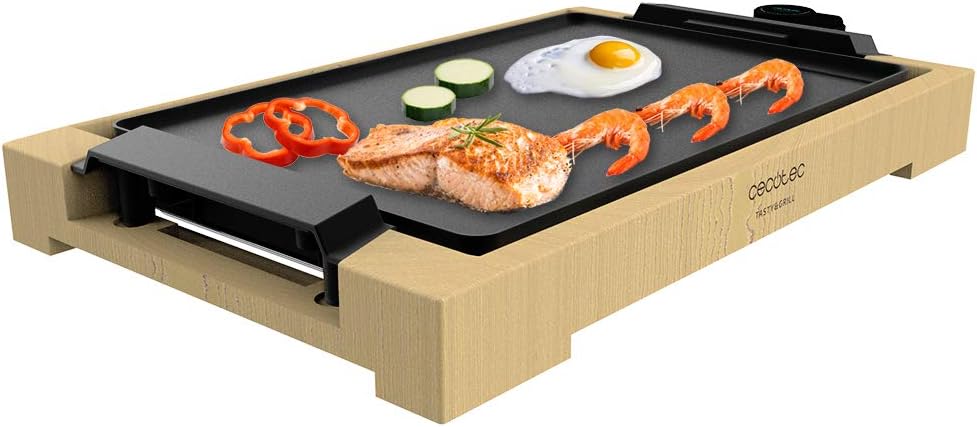 Tasty&Grill 2000 Bamboo - Elektrische Grillplatte