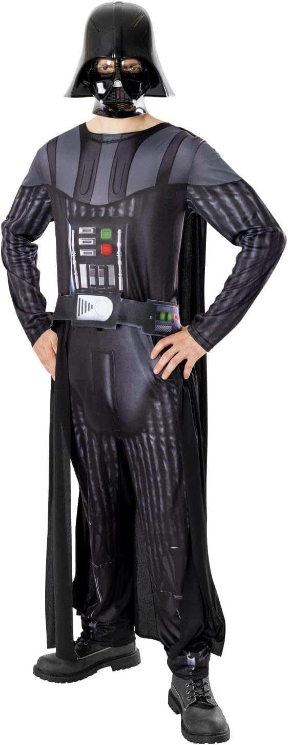 Star Wars Darth Vader Kostüm für Erwachsene, STD Mehrfarbig