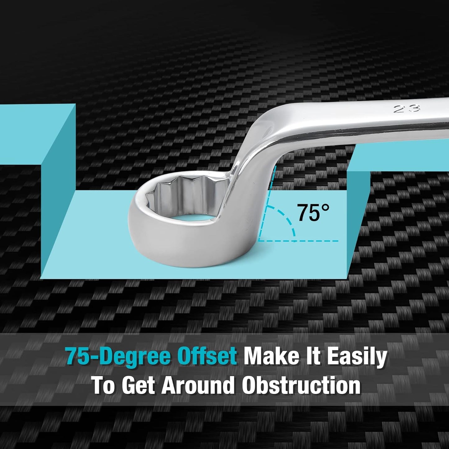 Doppel-Ringschlüssel-Satz, 6-23 mm,9-teilig