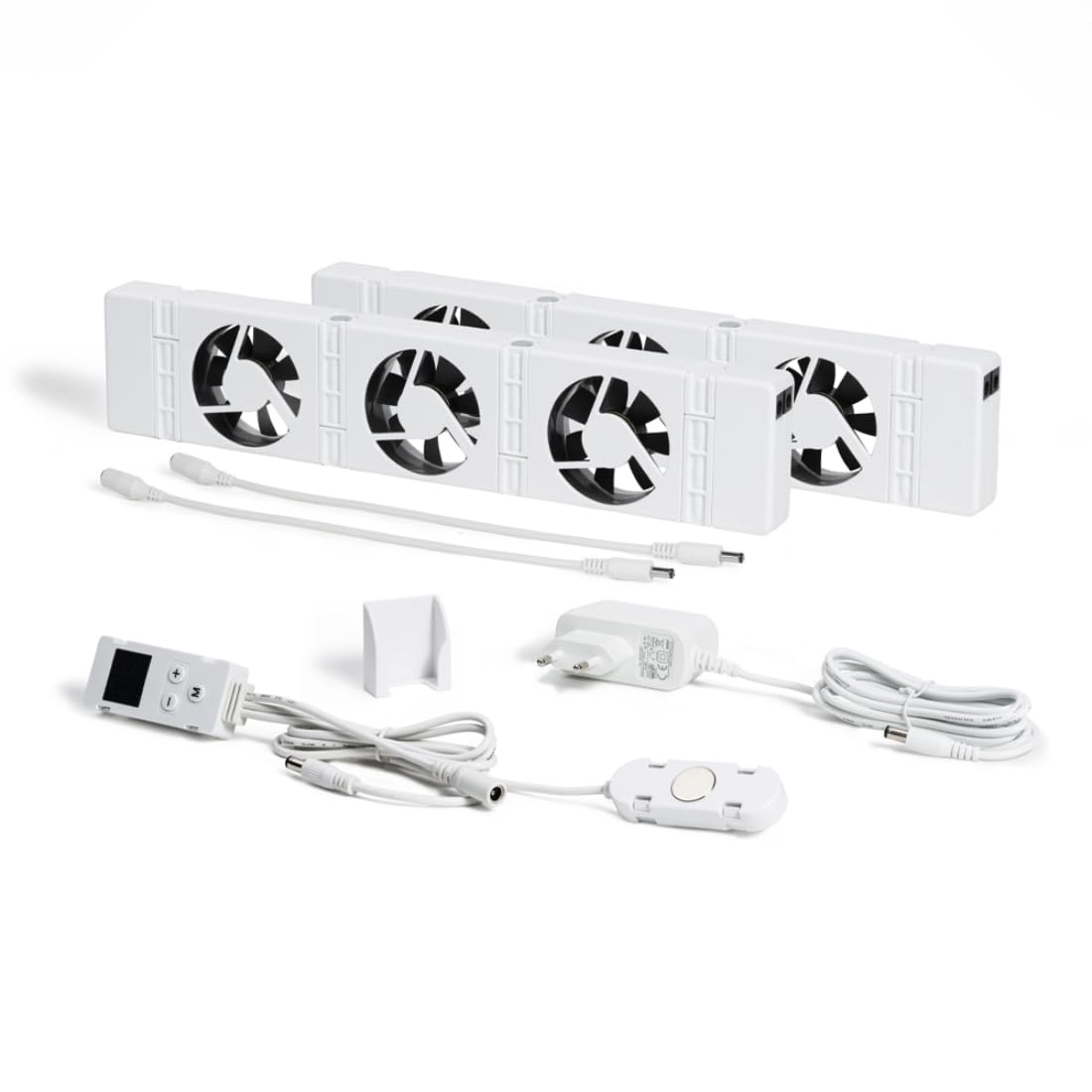 Heizkörper-Ventilator Duo-Set mit Energiesensor, Control Sensor