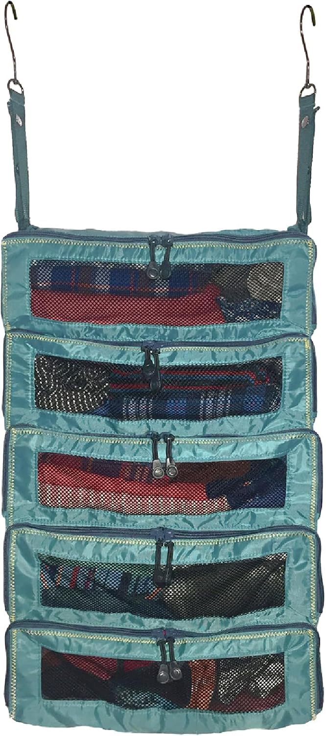 Hängender Gepäck-Organizer, Large (Check-In) Grün