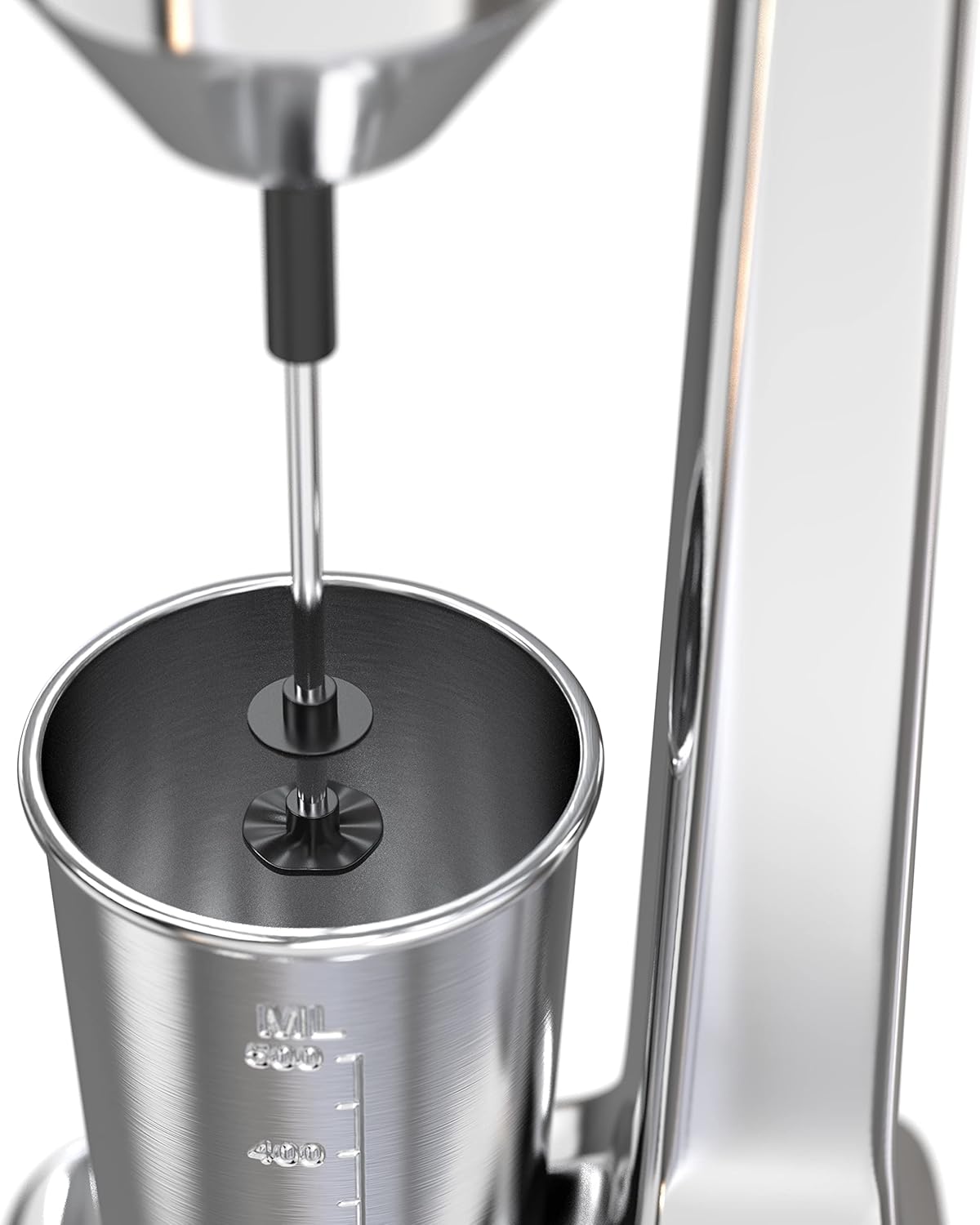 Drink Mixer mit 2 Geschwindigkeitsstufen, B: Silber