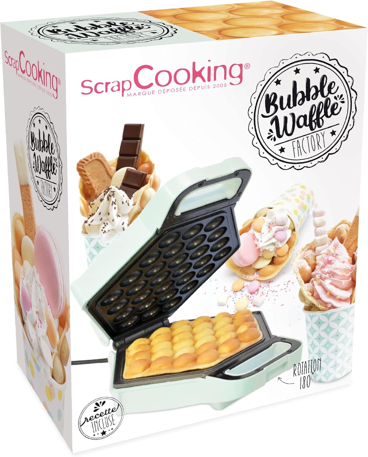 Waffeleisen für Bubble-Waffel