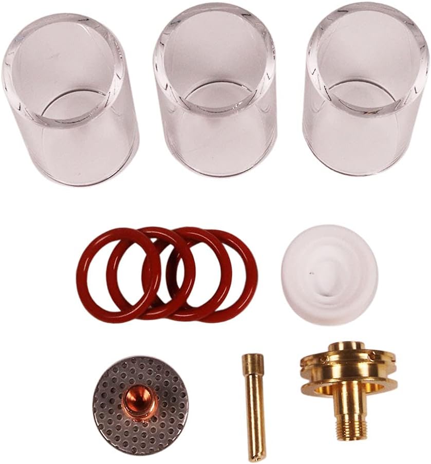 Glas-Gaslinsenset BIG 1,6 mm für WIG-Brenner (11-tlg.), Glas-Gaslinse (BIG 1,6 mm)