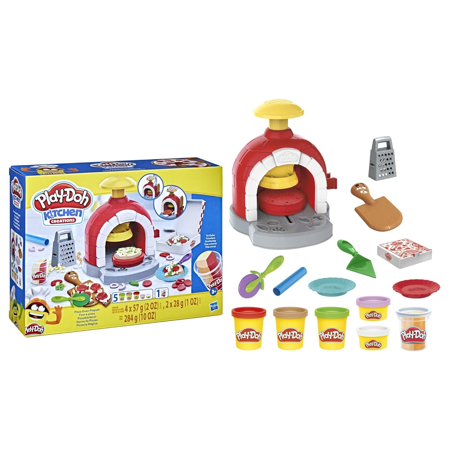 Knetmasse-Spielset: Pizzabäckerei, Pizzabäckerei Einzelbett