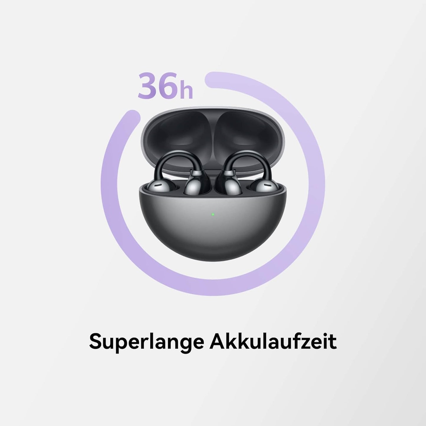 FreeClip Kopfhörer, HUAWEI FreeClip Schwarz