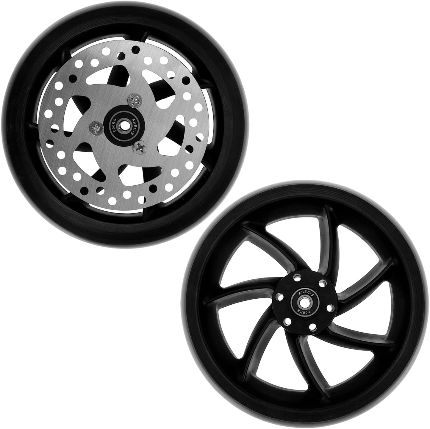 2-teiliges Kickscooter Rollen-Set Big Wheel