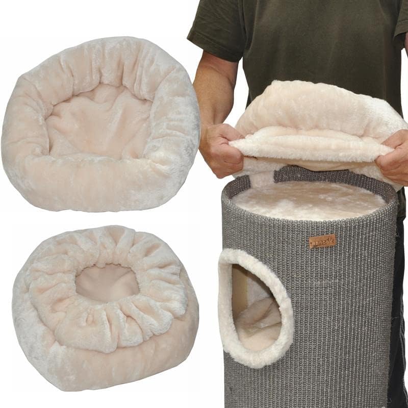 Liegemulde für Kratztonnen, beige