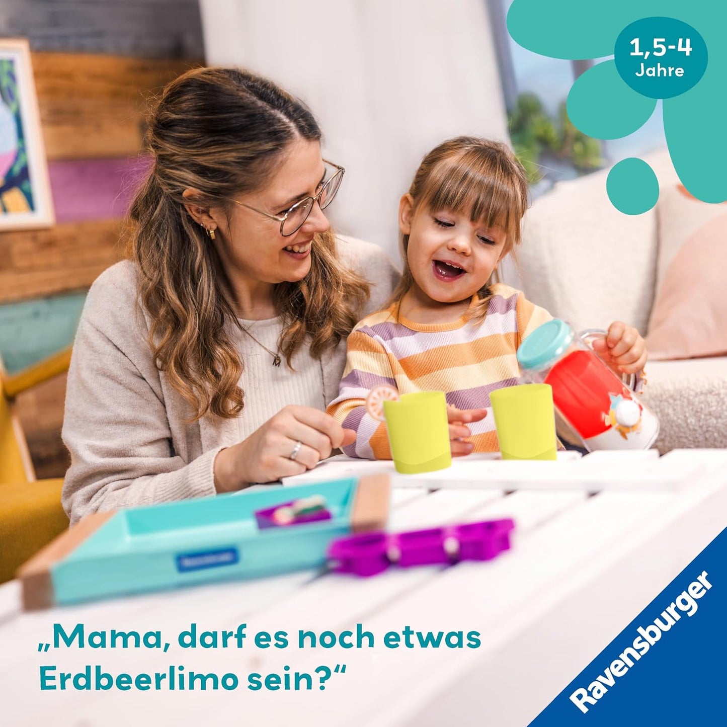 Play+ Getränke-Spiel-Set: Cool Drinks – Pretend Play Set, Spielzeug ab 18 Monate