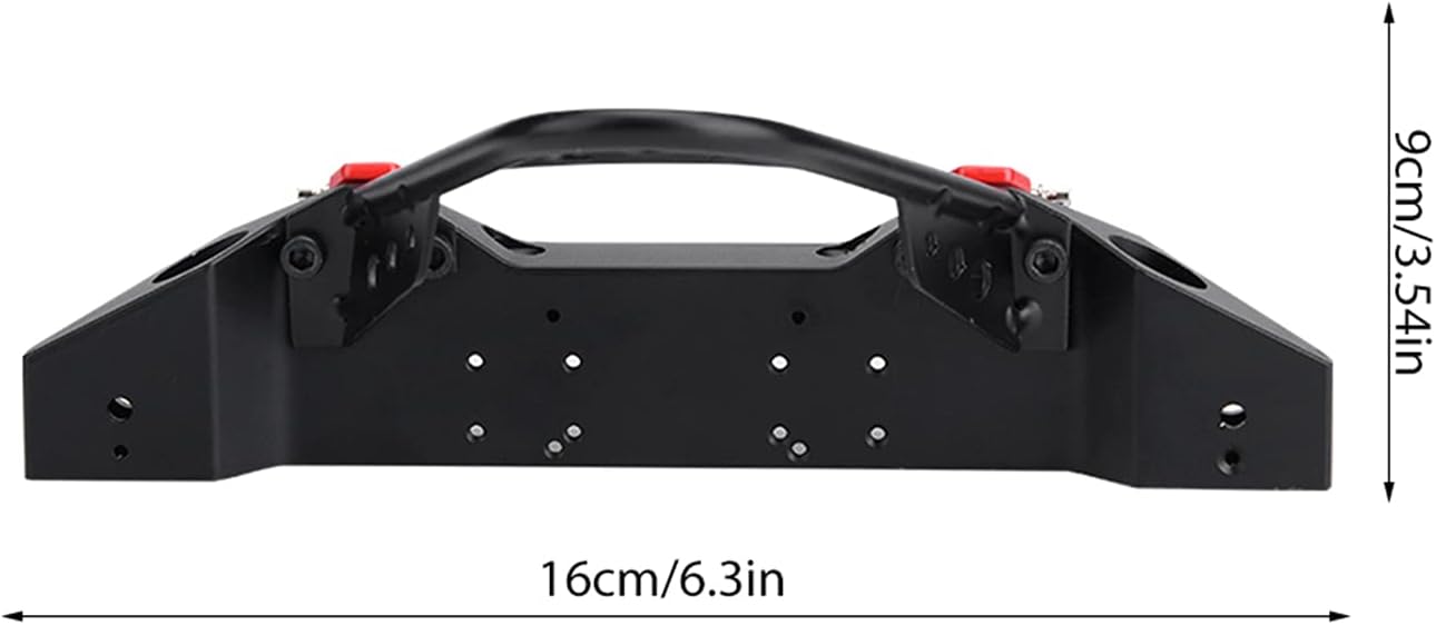 RC Auto Metallstossfänger mit LED-Leuchten 1/10 Skala