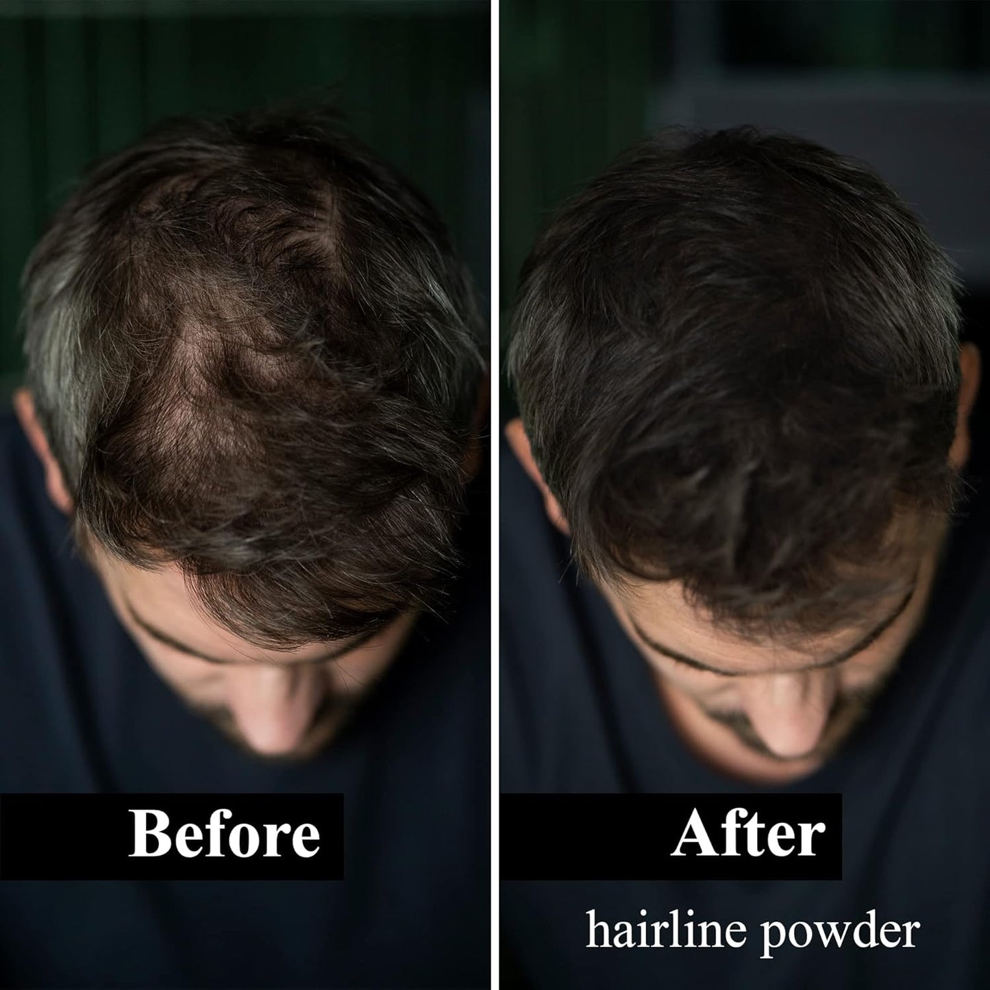 Haarverdichtungspuder mit Soforteffekt, Braun