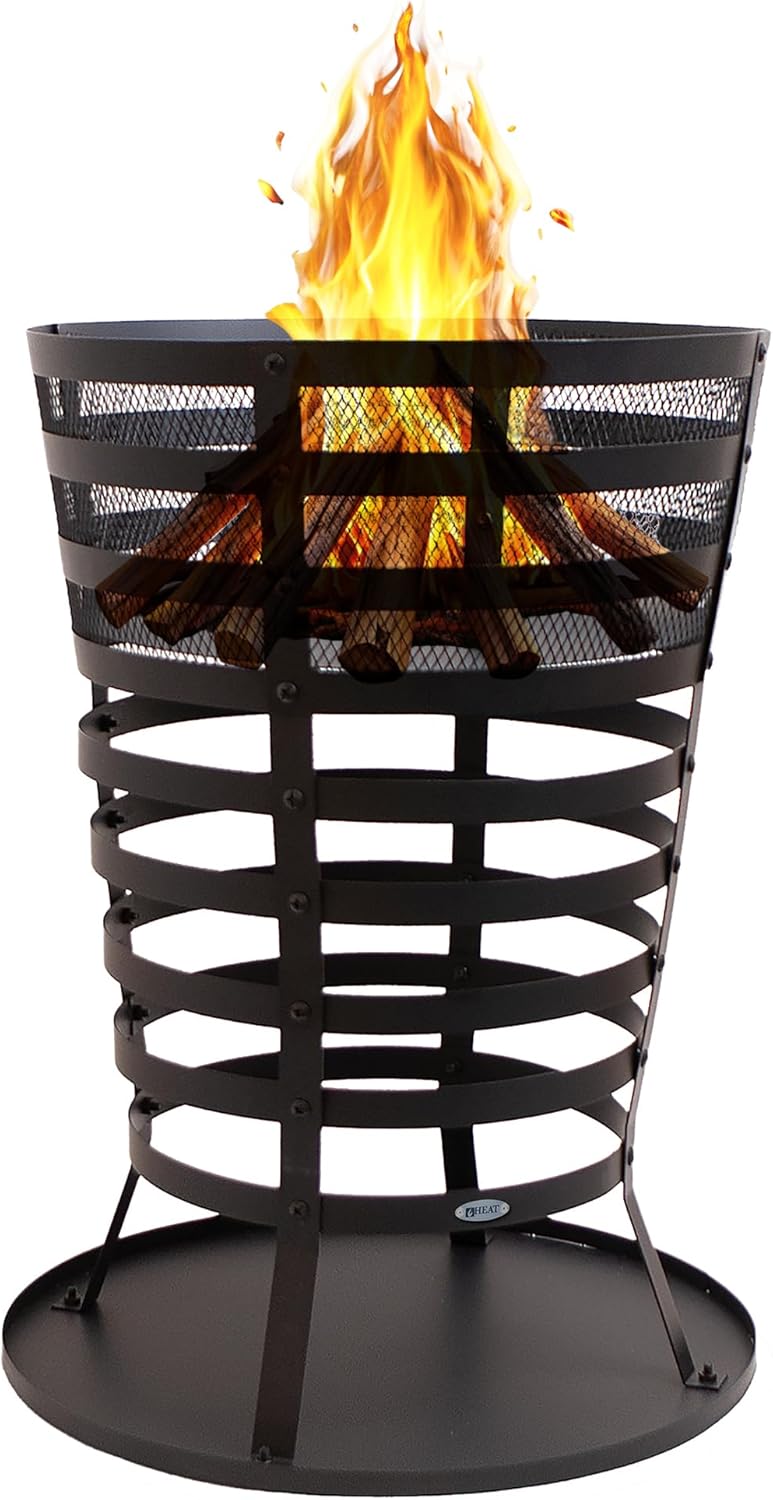 Feuerkorb Mandal für den Garten (43x46x64 cm), Mandal (43x46x64cm)