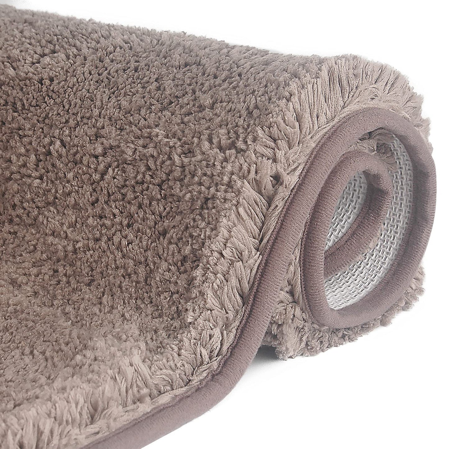 Hochflor Badteppich, 60 x 90 cm (Rechteckig) Braun