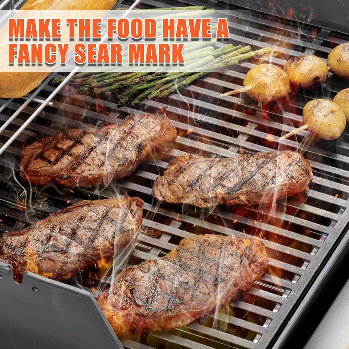 Grillrost für Spirit Gasgrill (44,5x26cm), 44.5x26cm