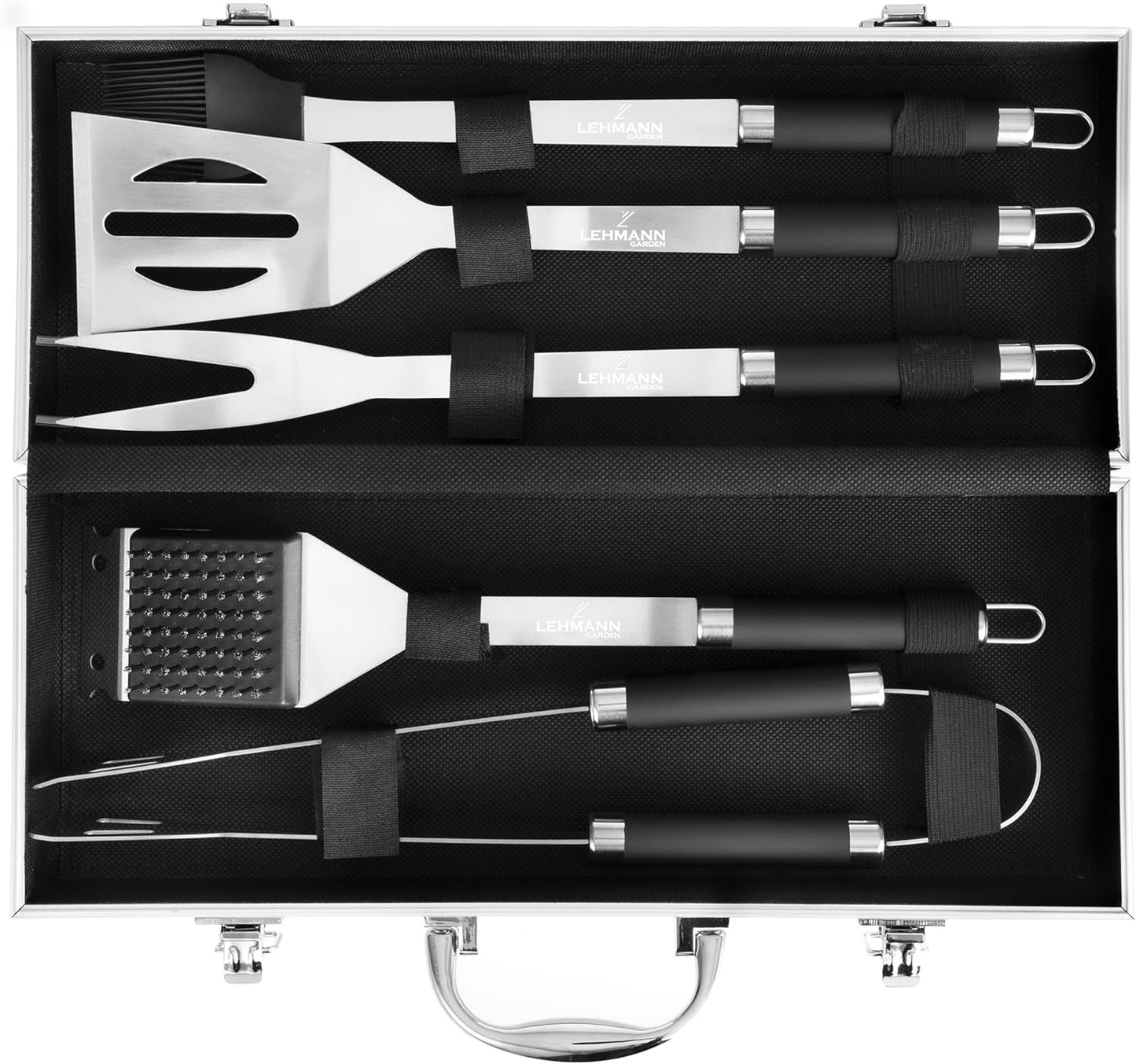 Grillbesteck-Set im Koffer