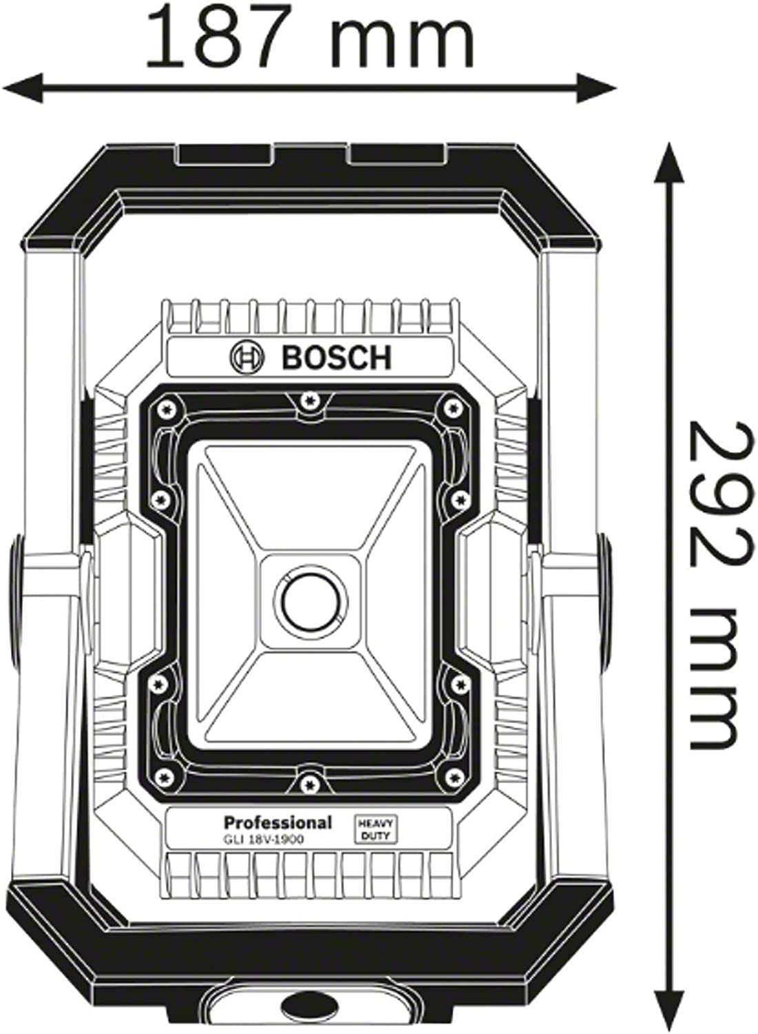 GLI 18V-1900, Arbeitsleuchte, Standard