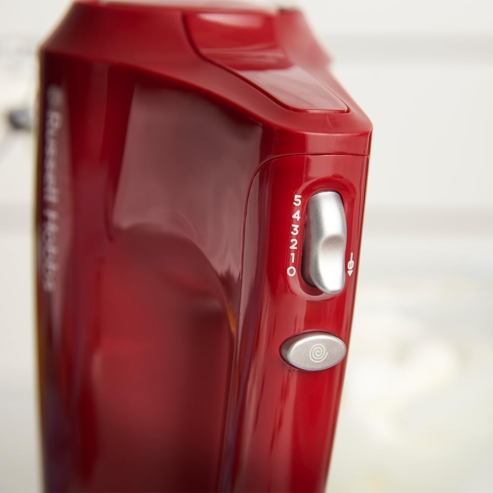 Handmixer Desire Red mit 5 Geschwindigkeitsstufen, Rot