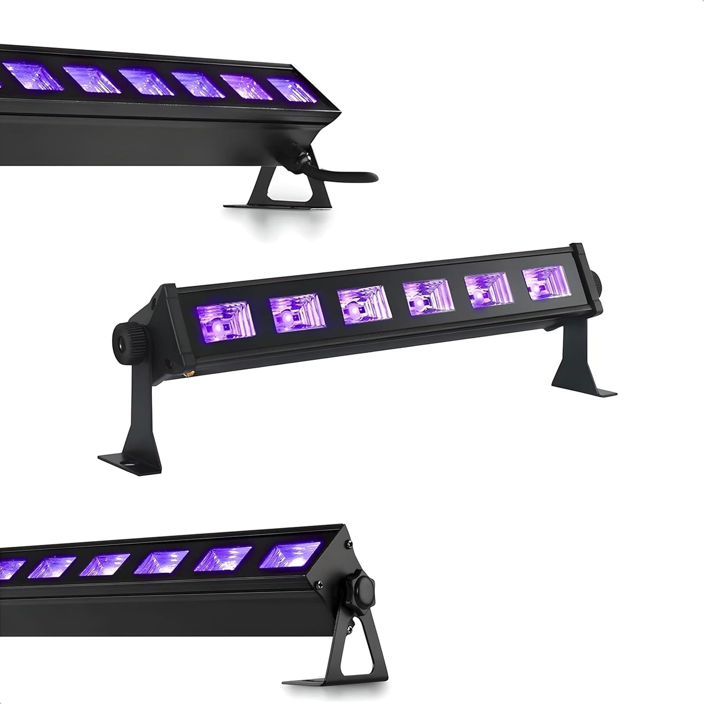 LED-UV-Lampe mit Fluoreszenz- und Schwarzlicht-Effekt, LED-UV-BAR6