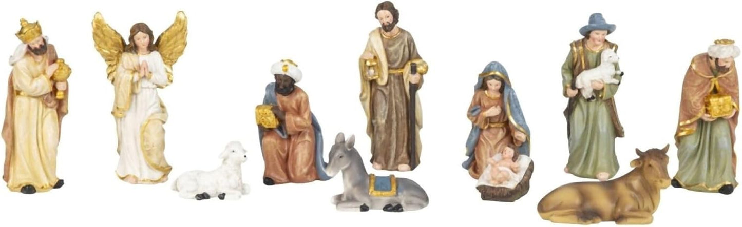 11-teiliges Krippenfiguren-Set