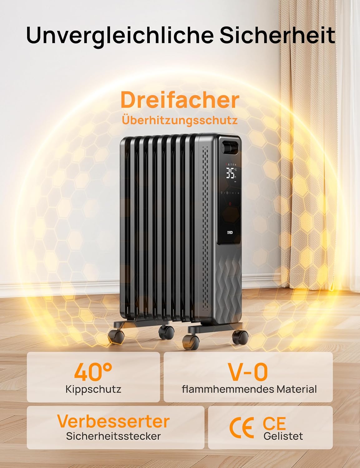 Ölradiator Energiesparend
