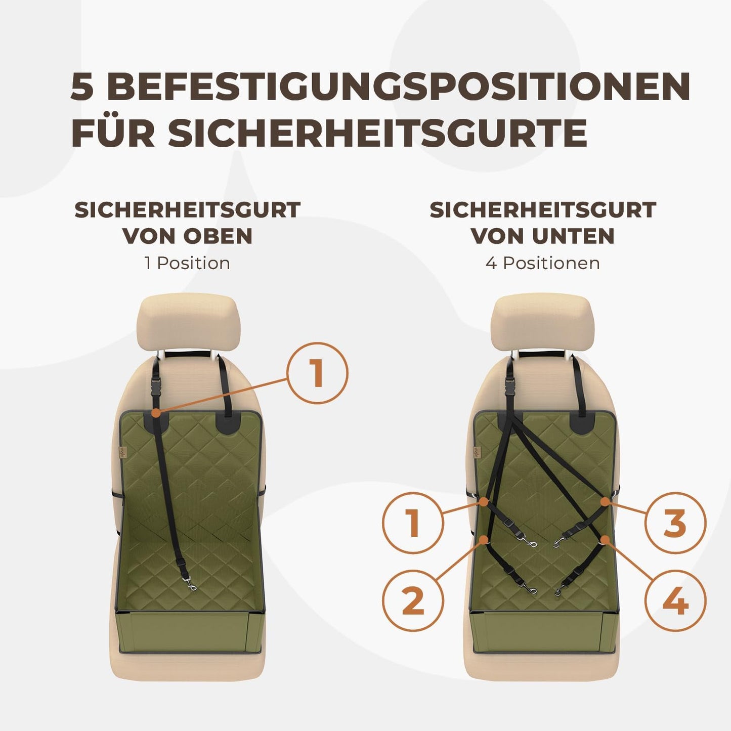 Hundesitz, Khaki
